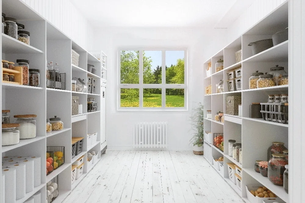 Super Thin Slide-Out Pantry That Uses Just 6 Inches of Space