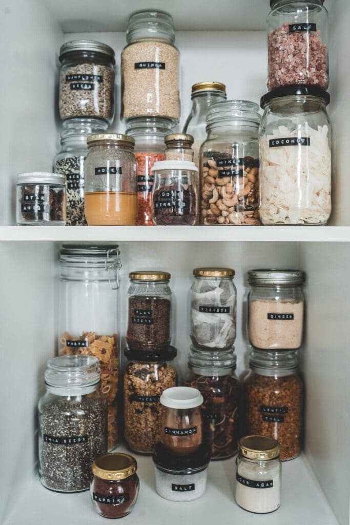 Pantry cabinet layout
