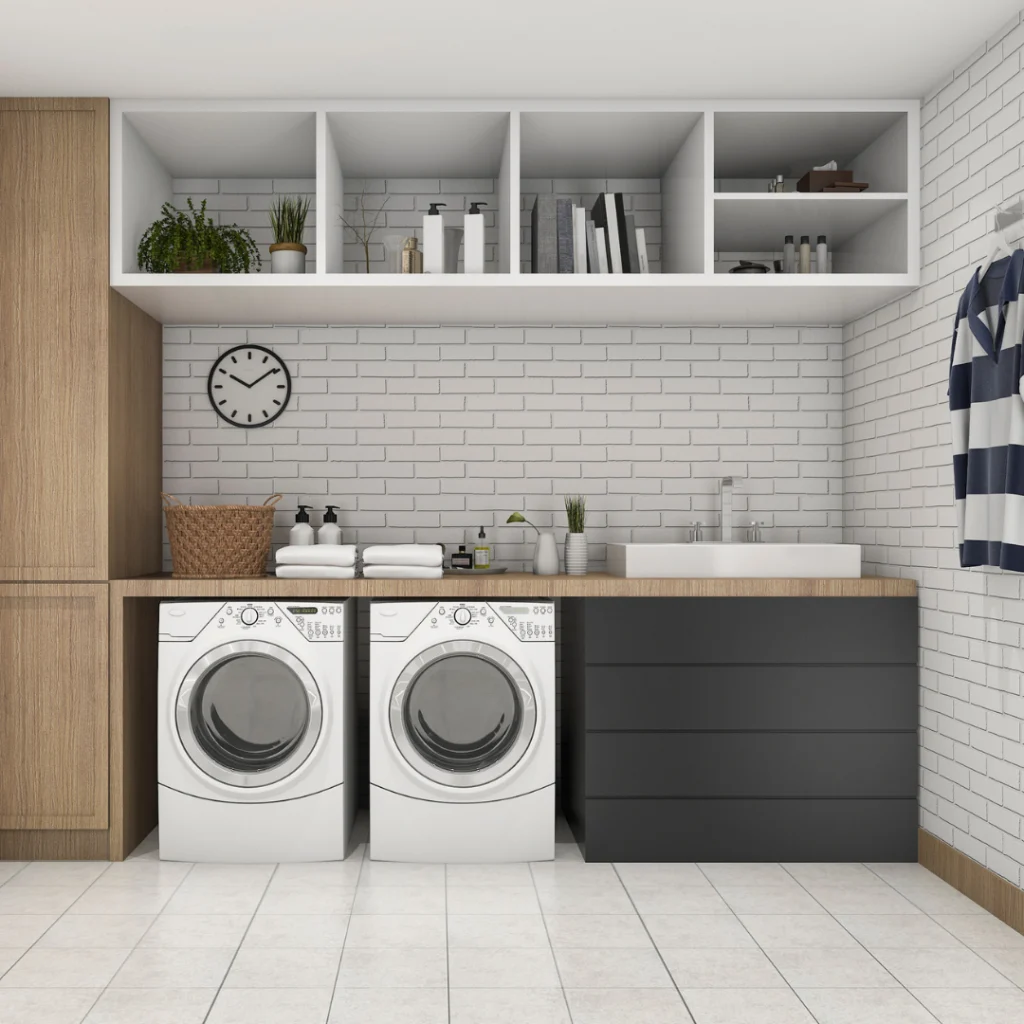 Bienal custom laundry room design