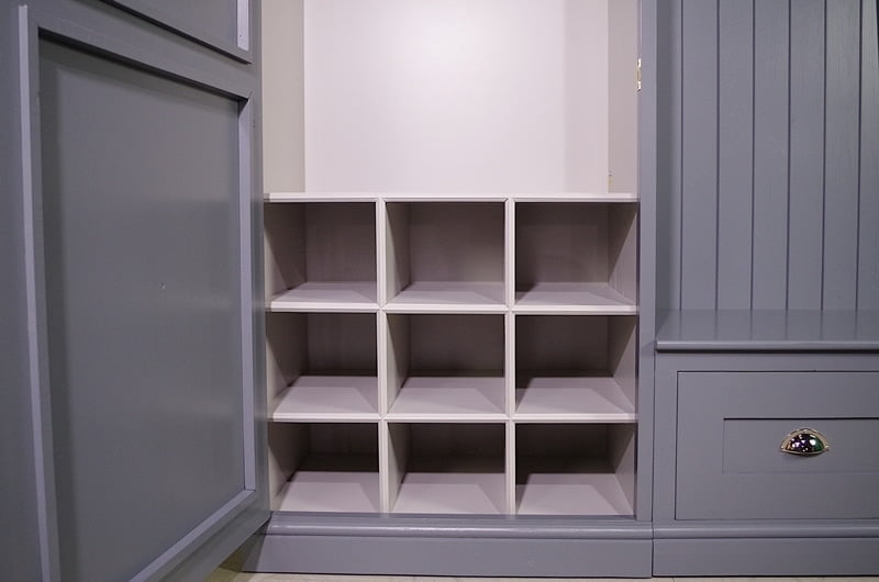 Bienal custom mudroom lockers
