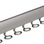 Scarf rack matt aluminum 8 hooks | closet racks