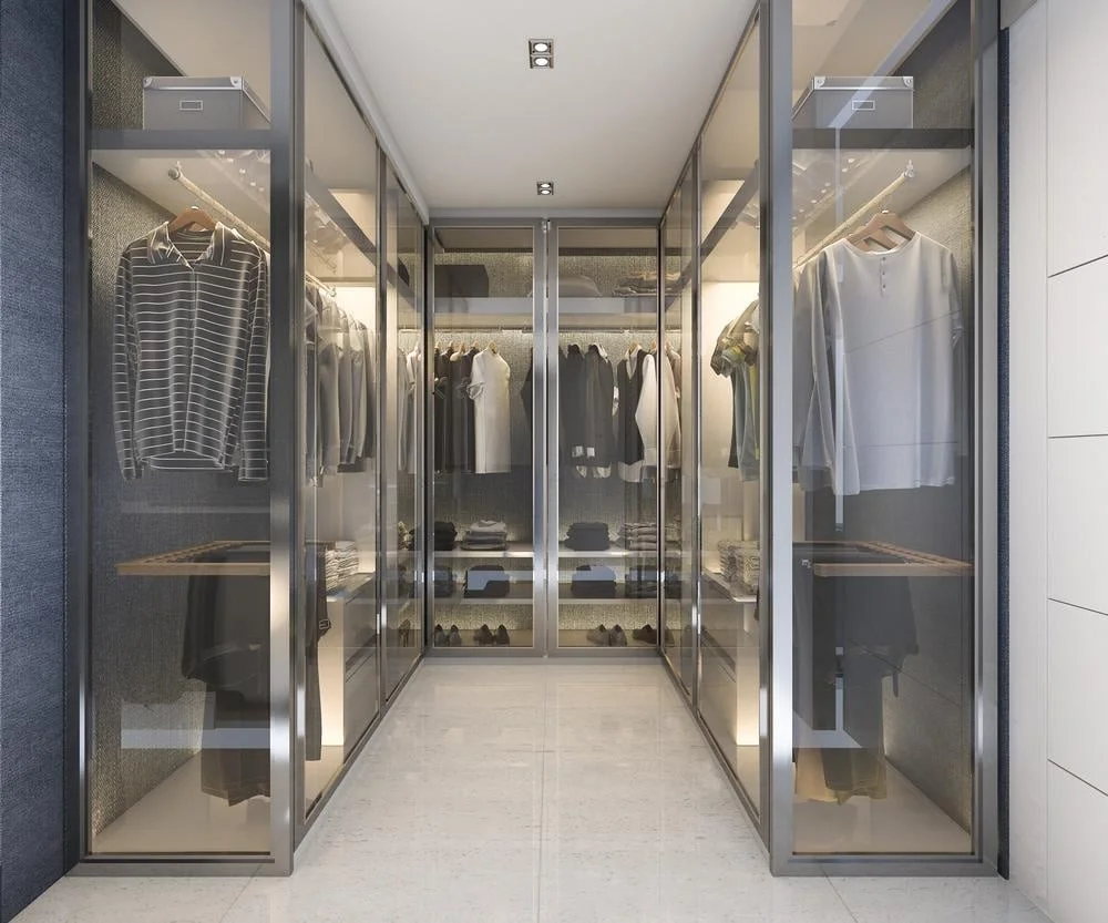 Modern luxury walk-in closet ideas