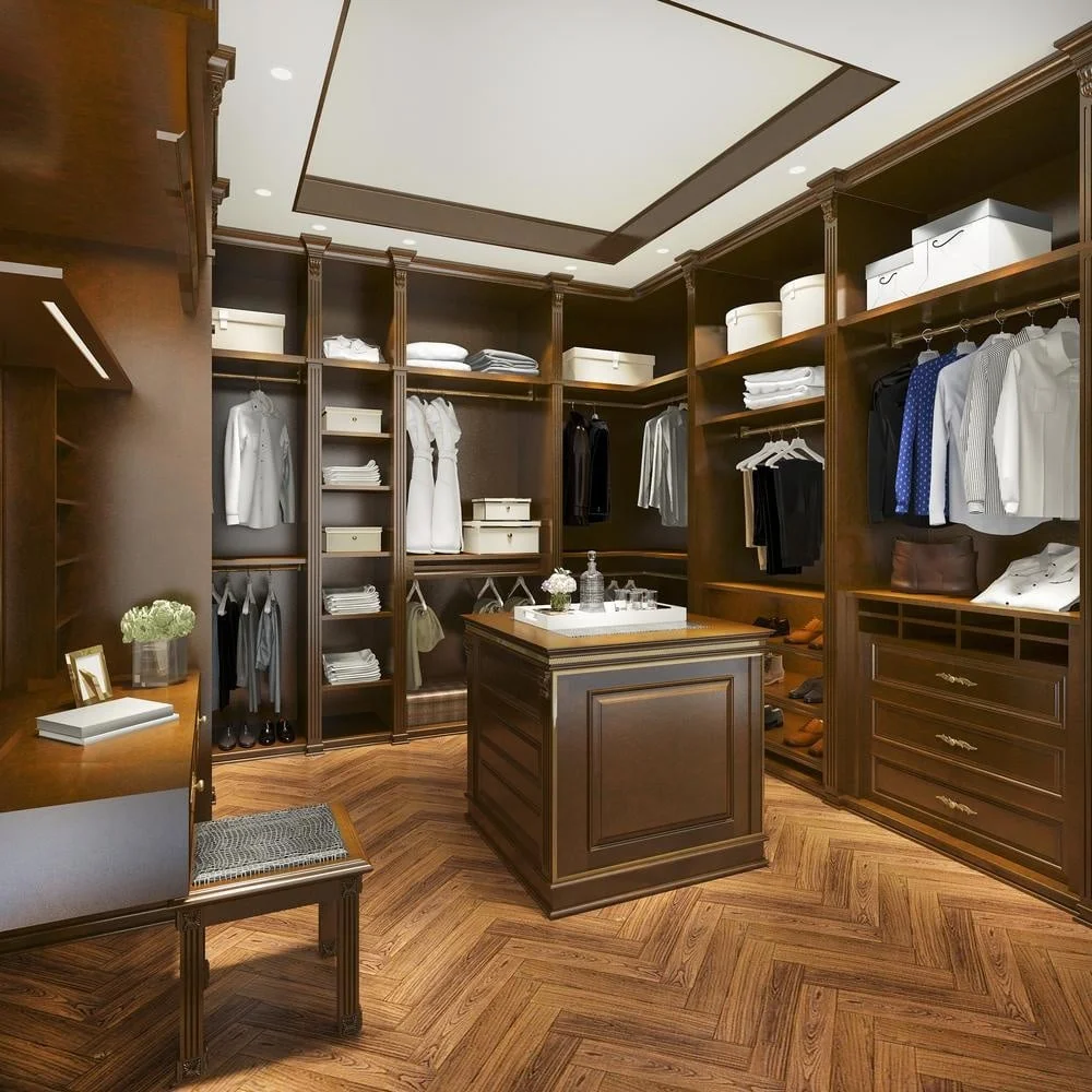 Selecting a luxury walk-in closet system