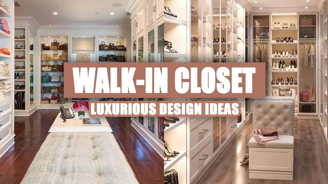 18 Luxury Walk-in Closet Ideas That Will Blow Your Mind!