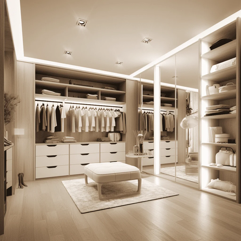 I dream of having a HUGE closet FULL of clothes and shoes in all