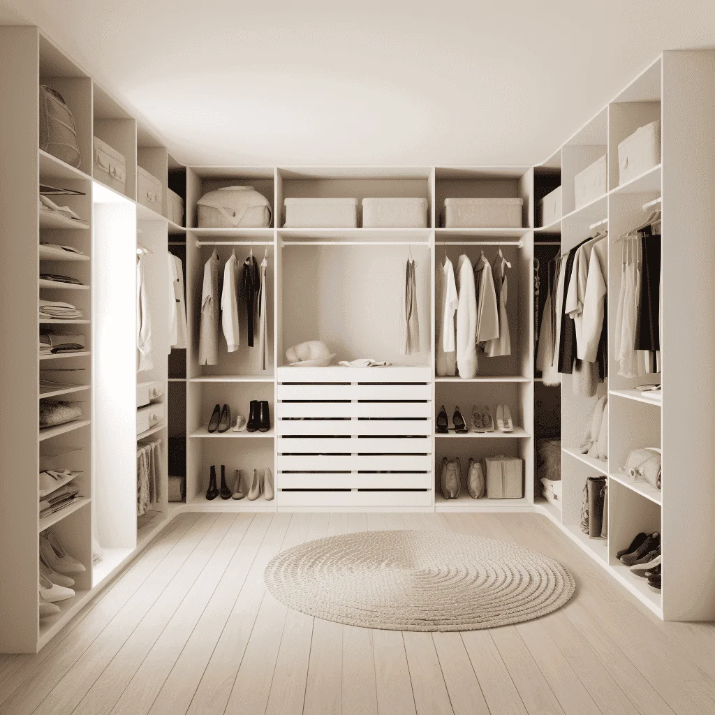 Custom Luxury Walk-in Closets with a Modern Design