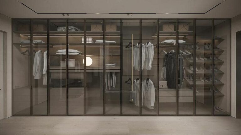 Closets With Glass Doors: Stylish and Practical Addition