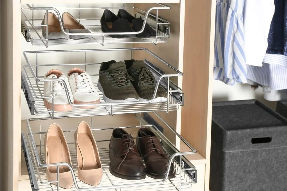 Mastering The Art of Organizing a Walk-In Closet: A Comprehensive Guide 19 Different shoes shelves wardrobe closet | mastering the art of organizing a walk-in closet: a comprehensive guide